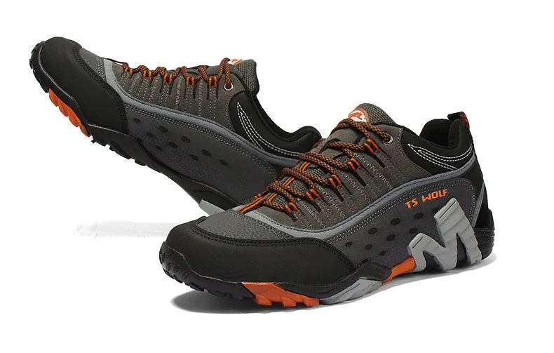 Big Size Hiking Shoes for Men Women Sneakers Wear-resistant Comfortable Outdoor Trekking Sports Shoes Couple Light Running Shoes - KICKSTART