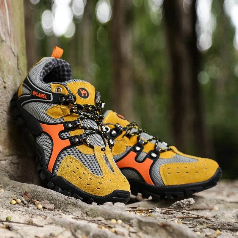 Hot Sale Brand Men Hiking Shoes Breathable Outdoor Mountain Trekking Shoes Men Climbing Hunting Sneakers Non-Slip Sport Footwear - KICKSTART