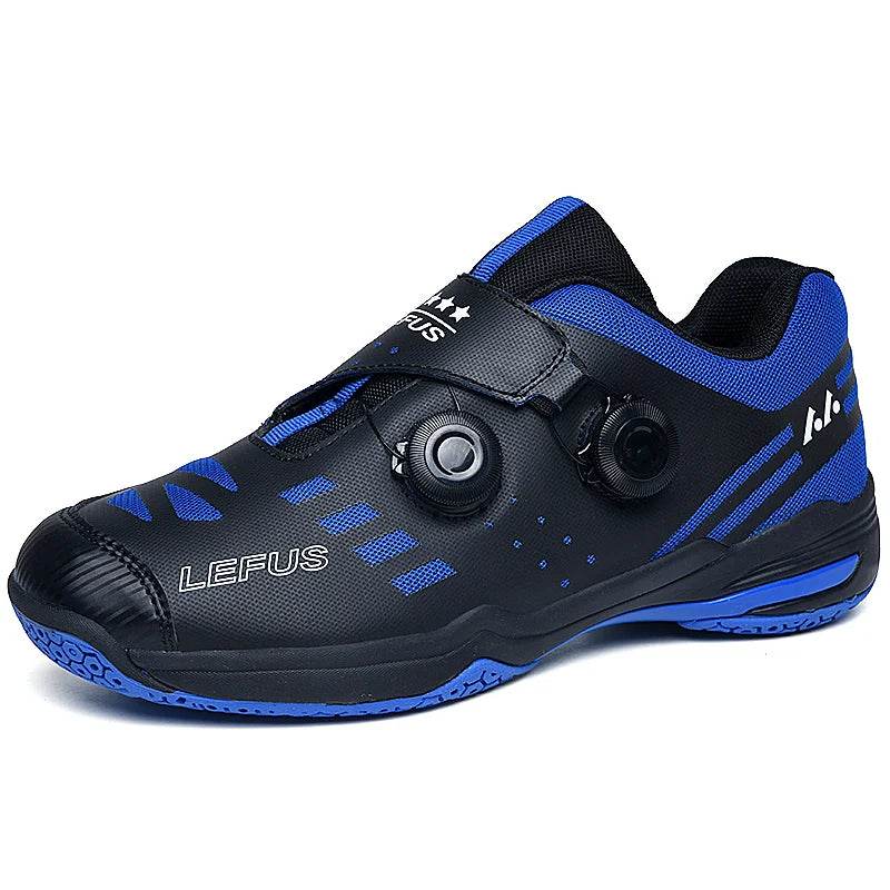 Breathable Men Women Table Tennis Training Shoes Buckle Outdoor Non-slip Badminton Volleyball Squash Athletic Sneakers - KICKSTART