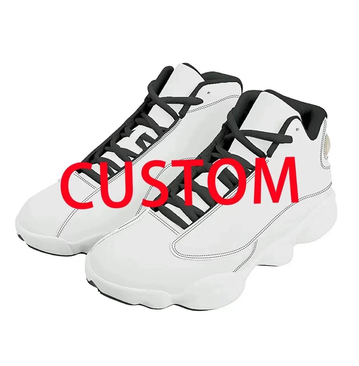 Print On Demand Custom Basketball Sneaker USA United States Flag Custom Print POD Shoes Custom Shoes - KICKSTART