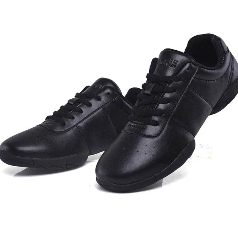 Women Dance Shoes Comfortable Soft Bottom Fitness Shoes Men Jazz Shoes Girl Professional Training Child Breathable Sneakers - KICKSTART