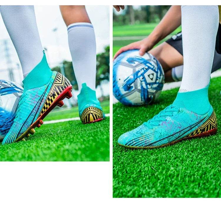 Football Soccer Shoes Sports Shoes for Boys Professional Youth Football Shoes for Men's Casual Sneakers Men Zapatos De Futbol - KICKSTART