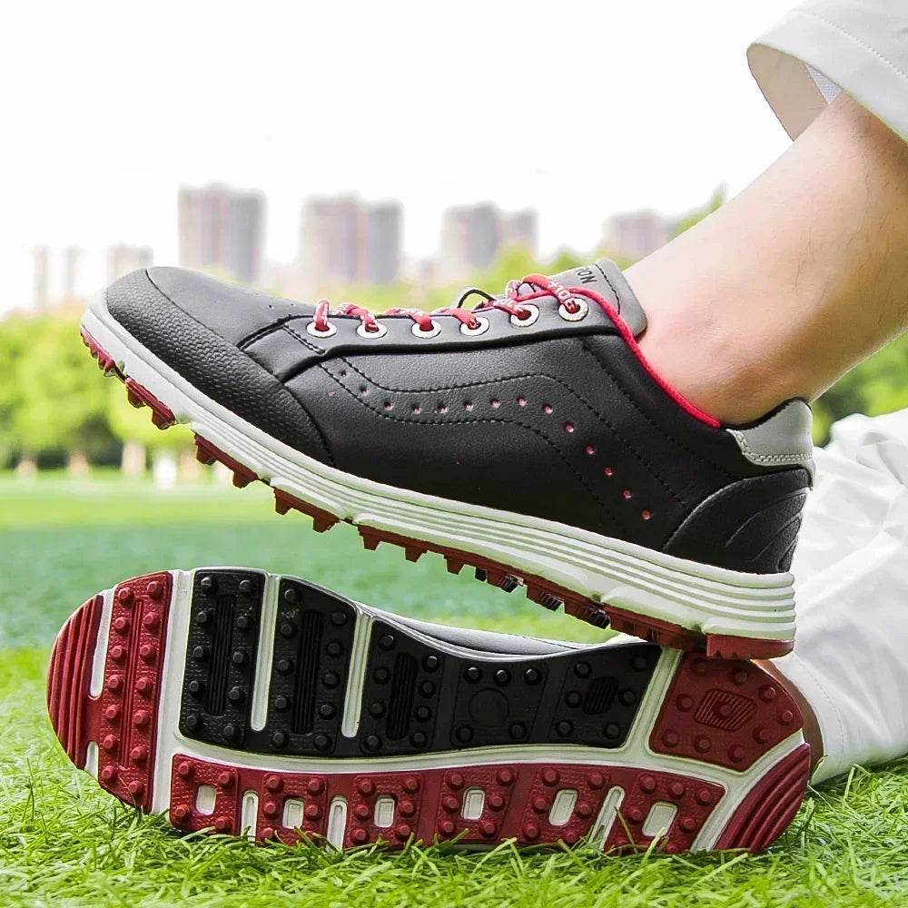 Professional Men Golf Shoes Quality Golf Sneakers Luxury Outdoor Walking Gym Sneakers - KICKSTART