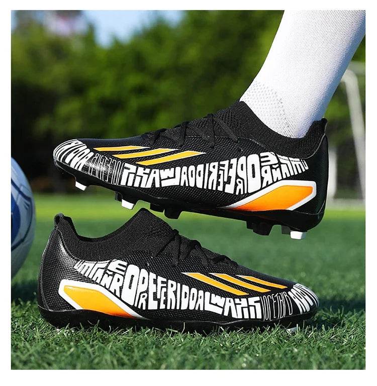 New Men Football Shoes Fast Society Cleats Soccer Shoes Professional Grass Training Football Field Boots Sneaker Match Non Slip - KICKSTART