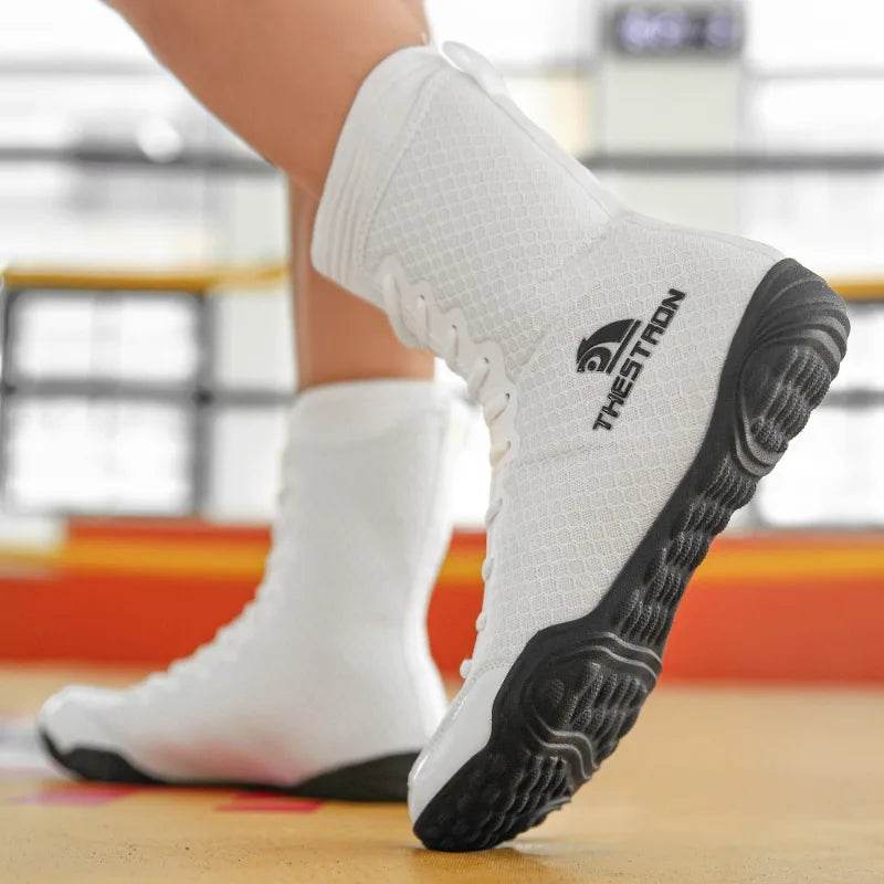 Professional Wrestling Boots Men Women Luxury Brand Boxing Sport Shoes Unisex Top Quality Gym Training Shoe Big Boy - KICKSTART