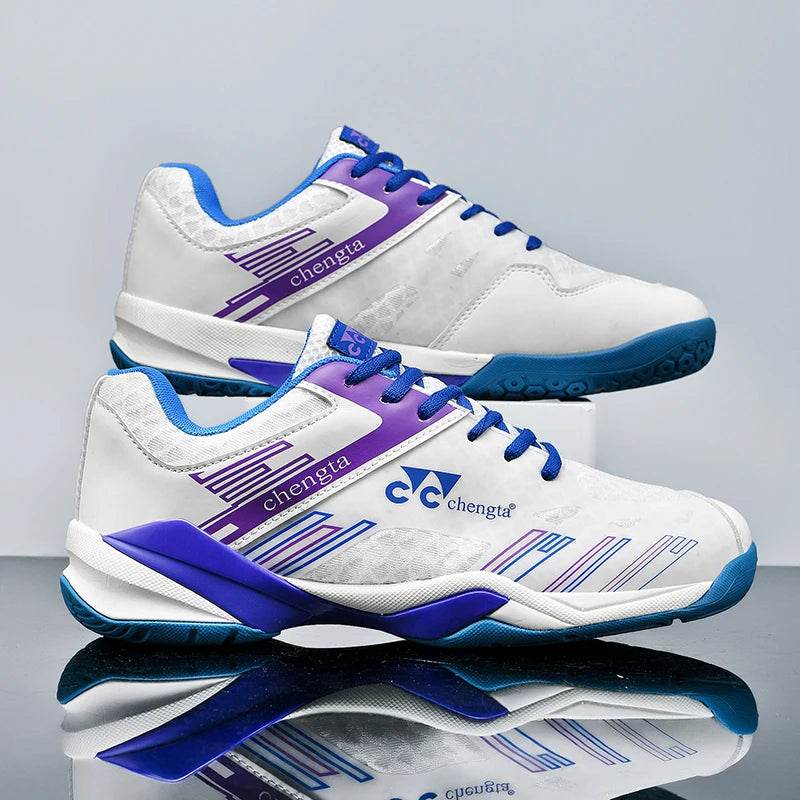 Men Tennis Lightweight Carbon Plate Badminton Training Sport Shoes Outdoor Professional Volleyball Squash Athletic Sneakers - KICKSTART