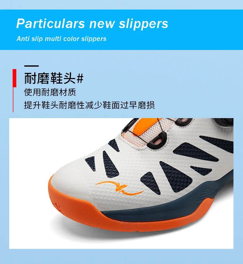 Badminton Sports Shoes Breathable Badminton Sneakers Comfortable Training Sneakers Non Slip Volleyball Footwears - KICKSTART