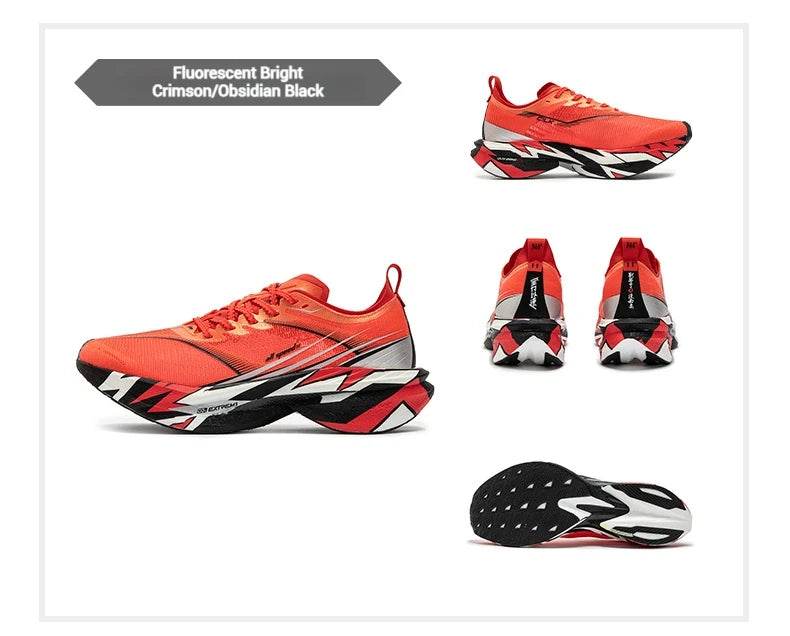 361 Degrees Furious 2.0 Men Women Running Sports Shoes Carbon Plate Racing Marathon Rebound Cushioning Male Sneakers 672432201 - KICKSTART