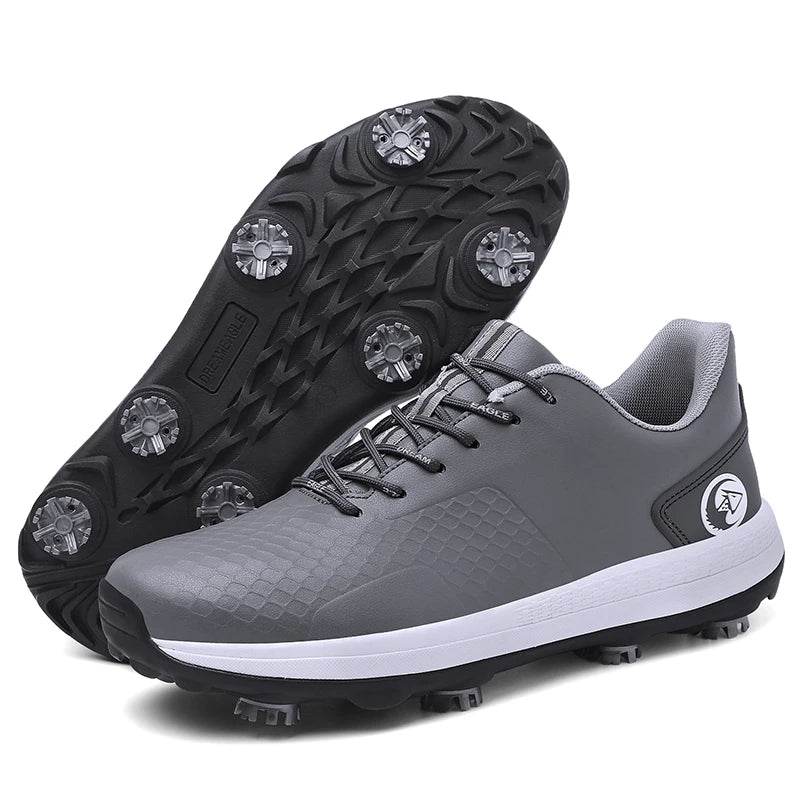 Professional Casual Golf Shoes Outdoor Waterproof Non-Slip Golf Sneakers Men Luxury Athletic Golfer Footwear Golfing Sport Shoes - KICKSTART