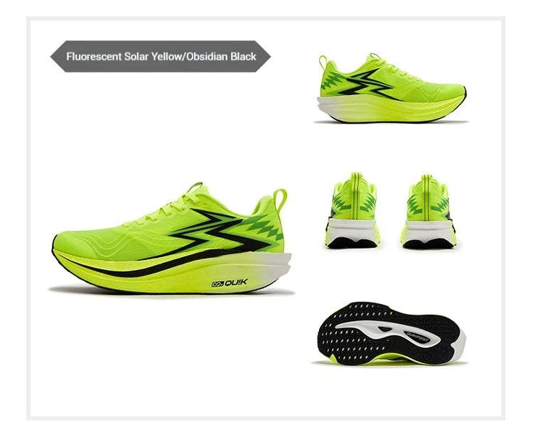 361 Degrees Flame 4.0 MIX Men Running Shoes Carbon Plate Racing Marathon Stable Rebound Wear-resistant Male Sneakers 672512204 - KICKSTART