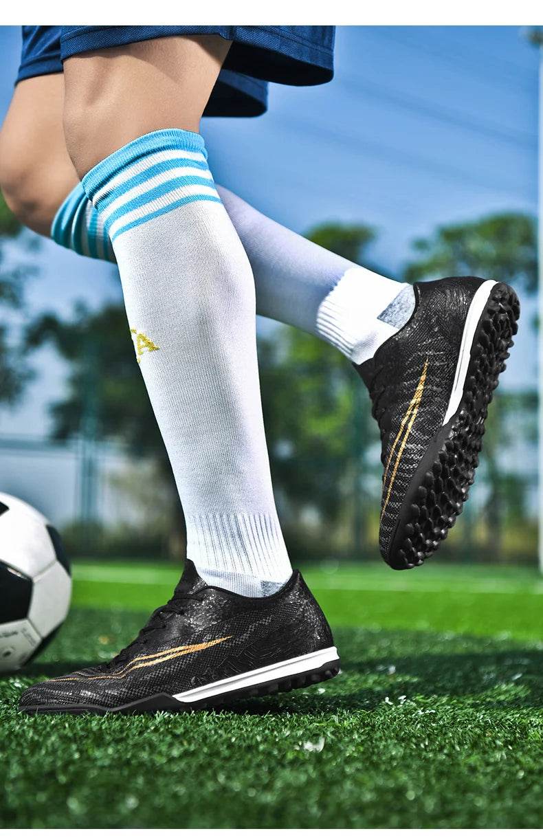 Soccer Cleats Men Sneakers Soccer Shoes Football Boots Ultralight Non-Slip Training Sports Wholesale Indoor Futsal Boy Girls - KICKSTART