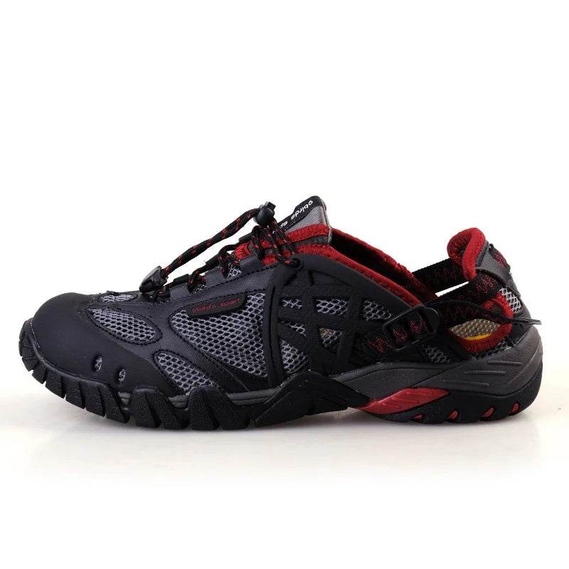 Men Outdoor Sneakers Breathable Hiking Shoes Big Size Men Women Outdoor Hiking Sandals Men Trekking Trail Water Sandals Big Size - KICKSTART