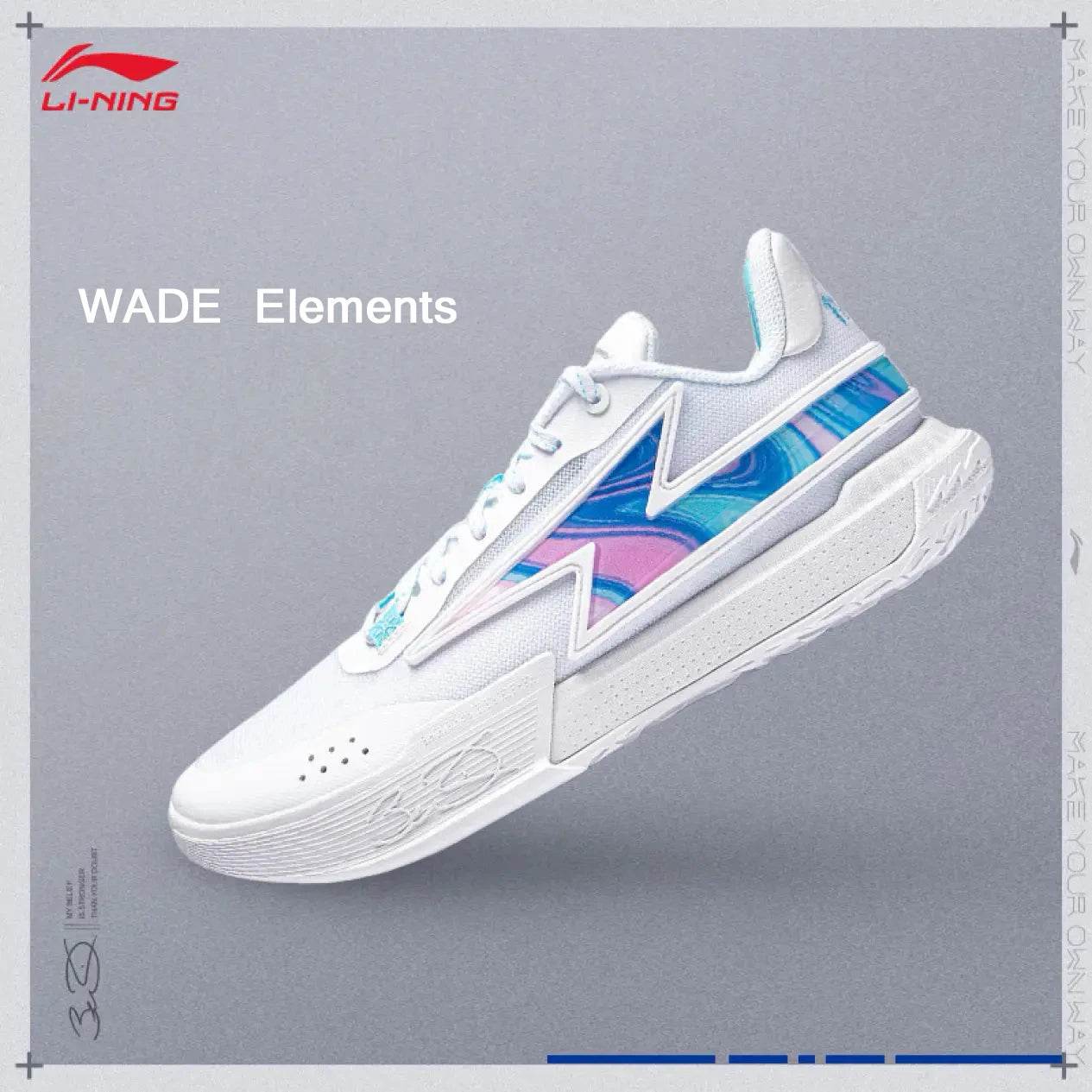 Li-Ning Men WADE GENERATION Z On Court Basketball Shoes Breathable Wearable Cushion LiNing Son of Flash Basic Team Shoes ABPU027 - KICKSTART