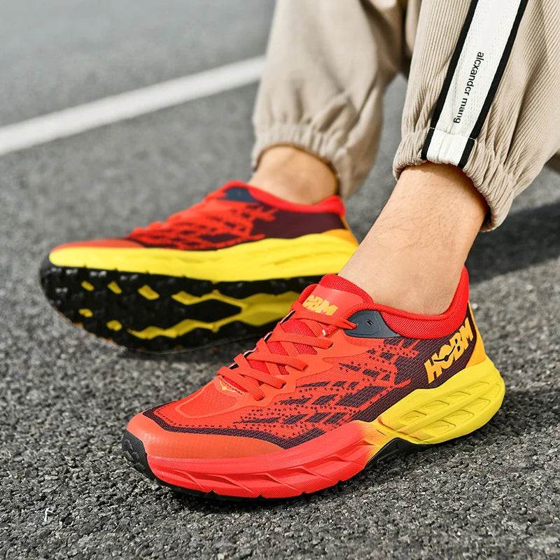 Sports Running Shoes Men Casual Marathon AirCushion Breathable Ultralight Women's Comfort Athletic Nonskid Sneakers Tenis Hiking - KICKSTART