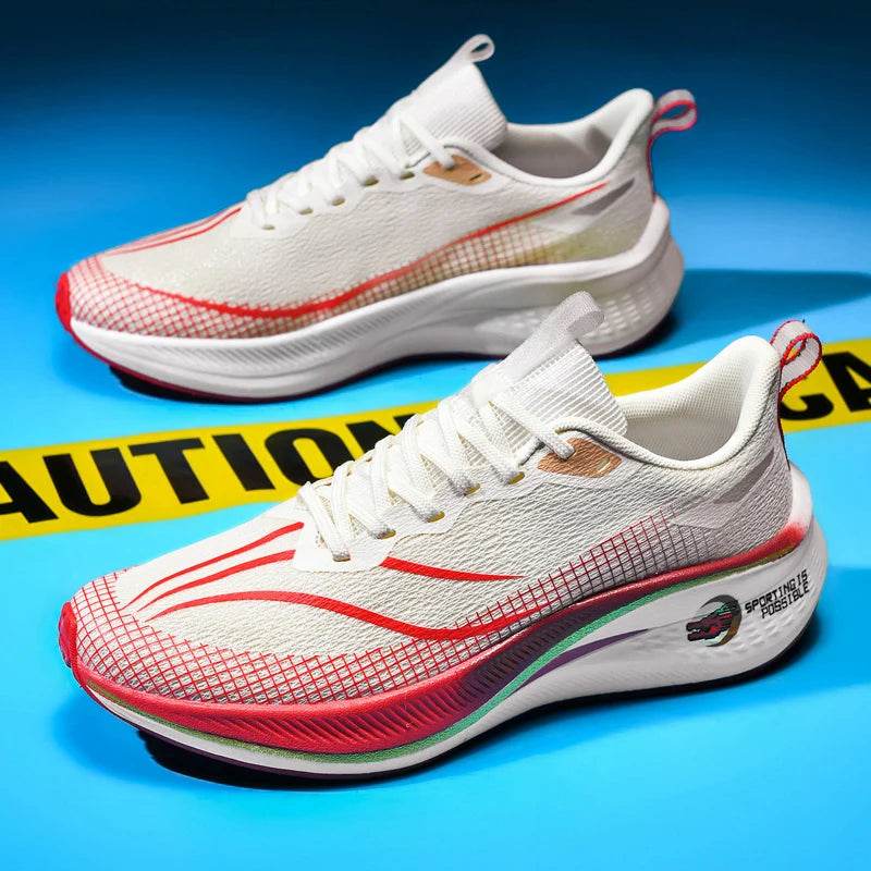 PARZIVAL Men's Running Shoes Air Cushion Runner Trainers Tenis Marathon Sports Shoes Women Outdoor Athletic Speciality Sneaker - KICKSTART