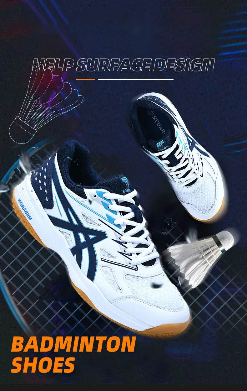 Kid Professional Volleyball Shoes Size 30-45 Anti-Slippery Volleyball Sneakers Mens Table Tennis Breathable Badminton Sneakers - KICKSTART