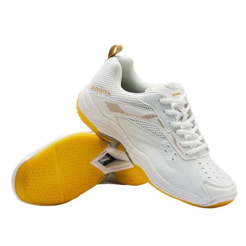 Kawasaki New Badminton Shoes Sneakers Mens Tennis Breathable Anti-Slippery Sport Shoes for Men Women K-065D - KICKSTART