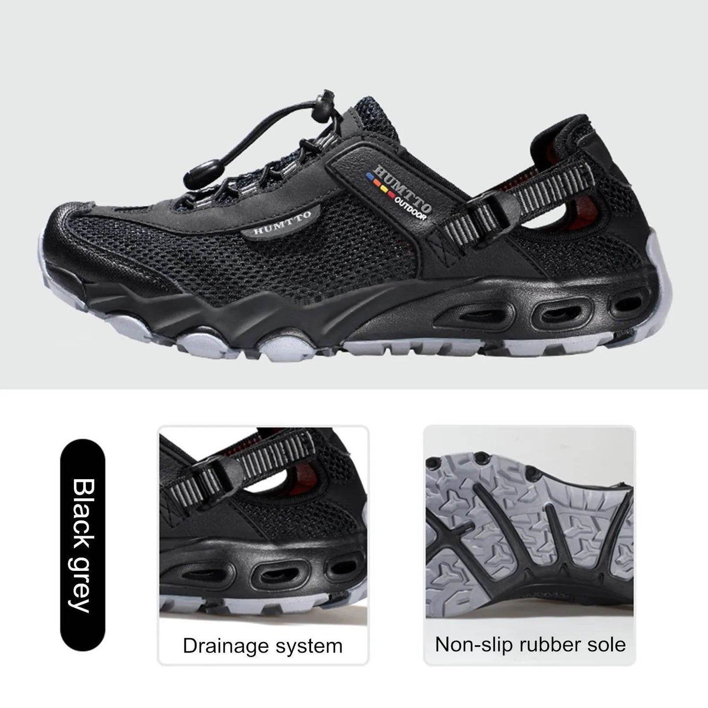 HUMTTO Summer Hiking Shoes for Men Outdoor Trekking Sneakers Women Climbing Sport Walking Mens Female Shoes Water Beach Sandals - KICKSTART