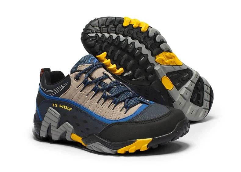 Big Size Hiking Shoes for Men Women Sneakers Wear-resistant Comfortable Outdoor Trekking Sports Shoes Couple Light Running Shoes - KICKSTART