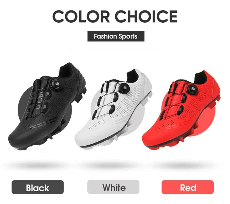 2025 MTB Cycling Shoes Men Women Outdoor Sports Mountain Bike Shoes Spd Cleats Mtb Sneakers Flat Bicycle Footwear for Shimano - KICKSTART