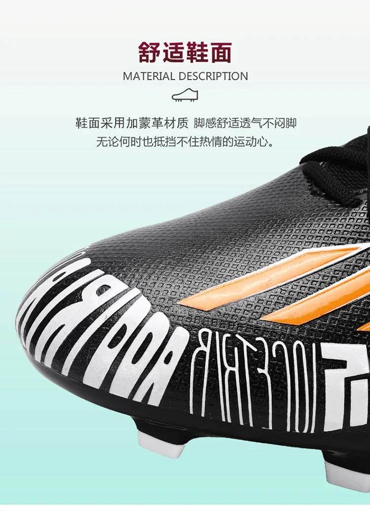 New Men Football Shoes Fast Society Cleats Soccer Shoes Professional Grass Training Football Field Boots Sneaker Match Non Slip - KICKSTART