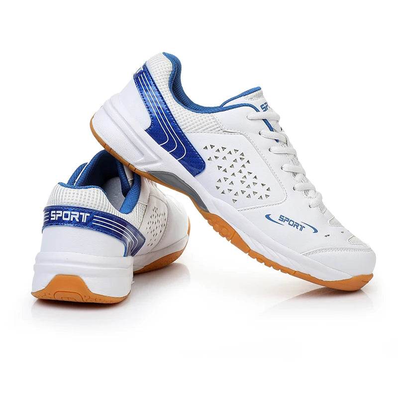 Unisex Men Women Badminton Squash Sports Shoes Ultra-light Rubber Sole Volleyball Tennis Training Sneakers - KICKSTART