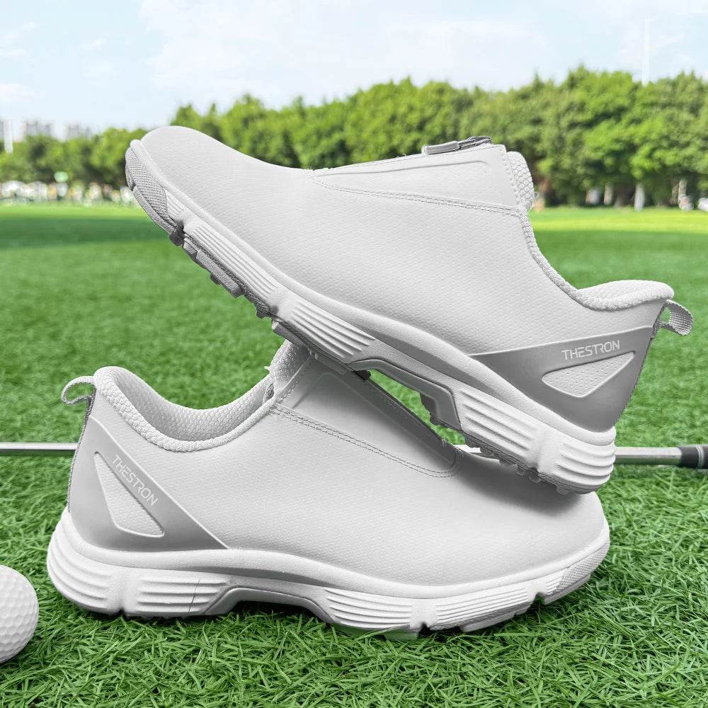 Women Spikeless Golf Shoes Professional Waterproof Golf Sneakers Comfortable Gym Sneakers - KICKSTART