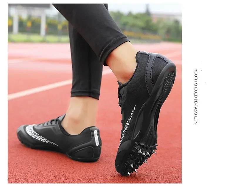 Track and Field Spikes Shoes for Men and Women, Professional Athlete, Running, Tracking, Nail Training, Sneakers - KICKSTART