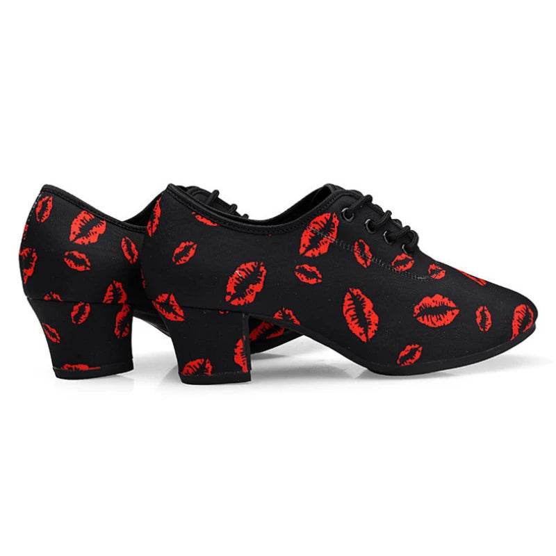 Soft Sole Unisex Dance Shoes for Men Women Girls Ballroom Dancing Modern Tango Jazz Performance Practise Salsa Shoes - KICKSTART