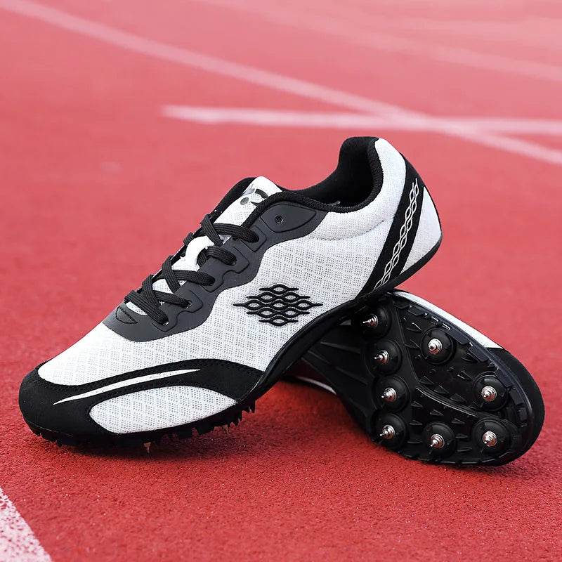 Track Shoes Spikes Men Professional Track and Fields Sneakers Women Sprinter Running Shoes Couples Spikes Sports Shoes Athletics - KICKSTART