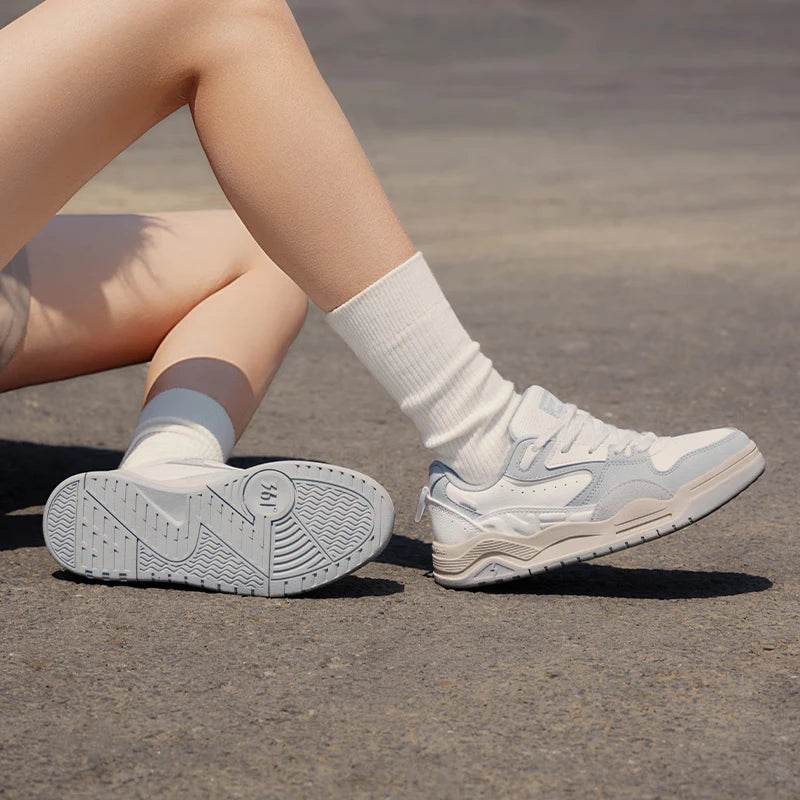 361 Degrees Women Skateboard Shoes Sports Summer Outdoor Wear-Resistant Non-Slip Retro Low-top Casual Sneakers Female 682436611 - KICKSTART