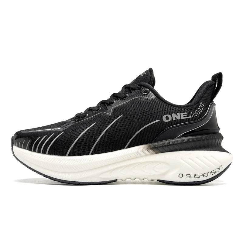 ONEMIX Top Cushioning Running Shoes Suitable for Heavy Runners Lace Up Sport Shoes Non-slip Outdoor Athletic Sneakers for Men - KICKSTART