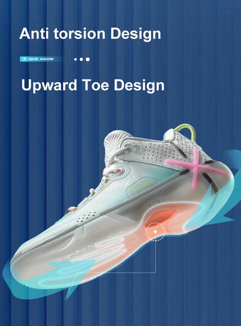 Li-Ning Men WADE SHADOW 6 On Court Basketball Shoes Cushion Wearable Sport Shoes Stable Support Sneakers ABPU029 - KICKSTART