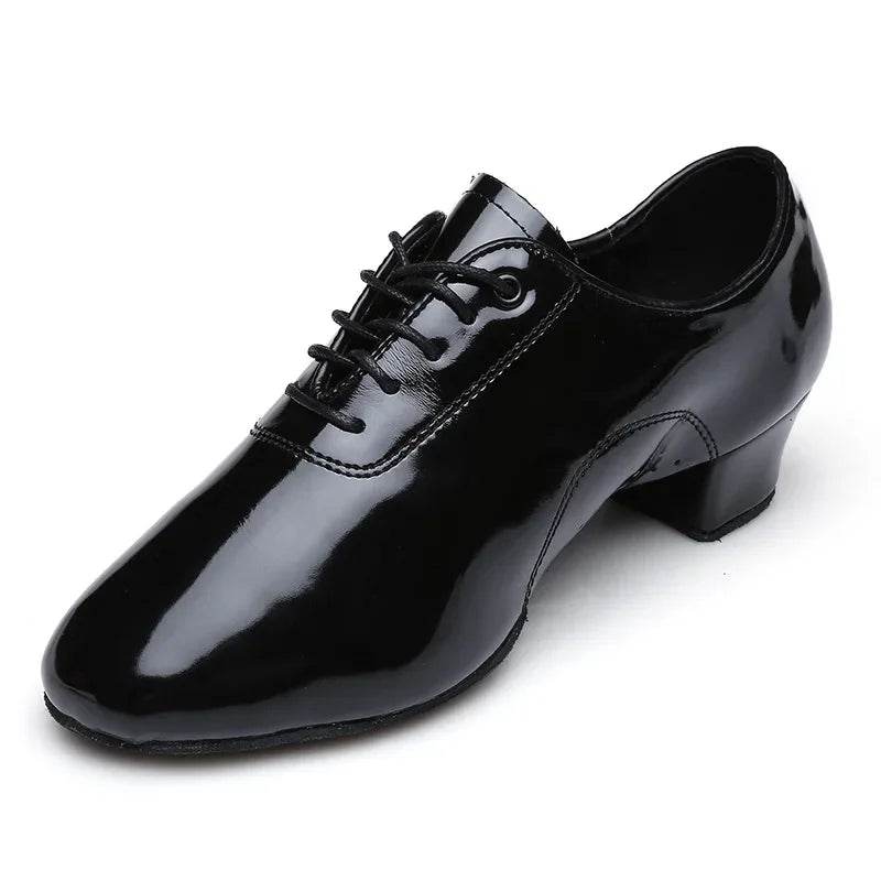 Hot Selling Men's Soft Leather Ballroom Dance Shoes Children's Latin Dance Shoes Boys Adult Teacher Shoes Jazz Dance Shoes - KICKSTART