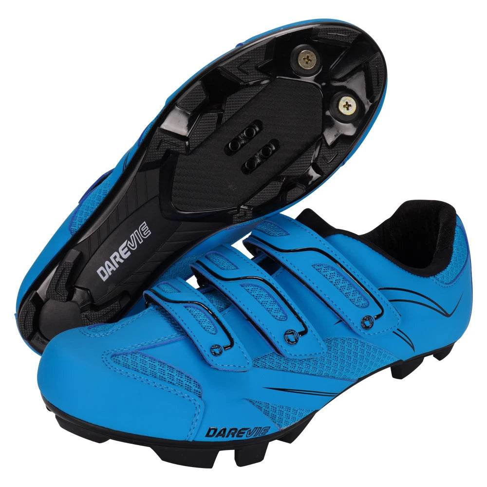 DAREVIE Cycling Shoes 2024 Newest MTB Self Lock Cycling Shoes Pro High Quality SPD Cleats Toe Cover Set Breathable Bike Sneaker - KICKSTART