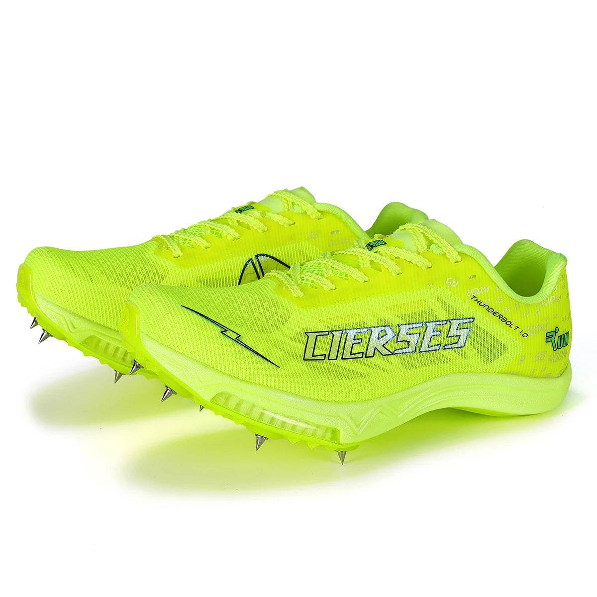 Carbon Plate Air Cushion Track and Field Shoes Men Spikes Track Race Jumping Sneakers Professional Running Nail Shoes Boys - KICKSTART