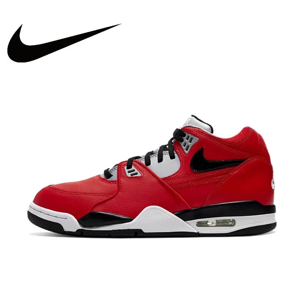 Nike New Air Flight 89 Low Lightweight Cushioning Basketball Shoes Man sneakers autumn Casual and comfortable sneakers black - KICKSTART