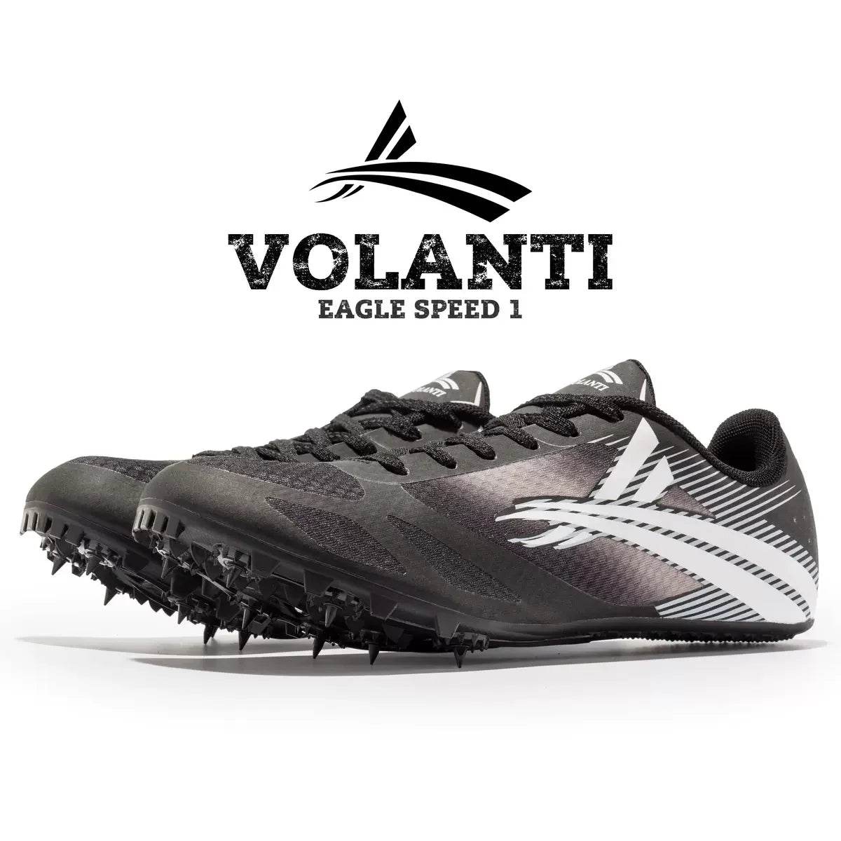 Volanti Eagle Men Women Speed Spikes Short Running Sport Shoes Professional Track Field Athletics Sneakers Sprint Long Jump - KICKSTART