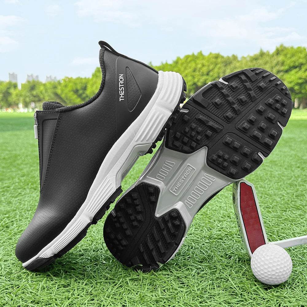 Women Spikeless Golf Shoes Professional Waterproof Golf Sneakers Comfortable Gym Sneakers - KICKSTART