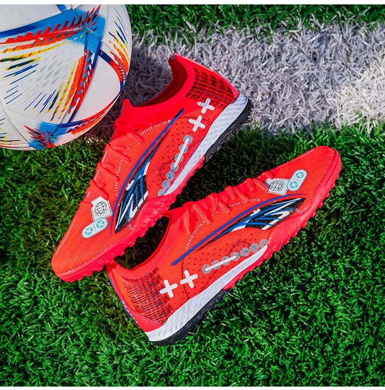 Men TF/AG Soccer Shoes Cleats Grass Training Comfortable Society Sport Wear Sneaker Football Shoes Top Quality Football Boots - KICKSTART