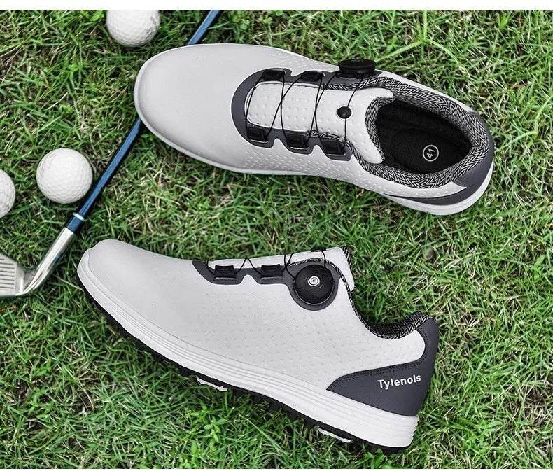 Singelila Men's Golf Shoes Brand No Cleats Comfortable Outdoor Training Walking Sneakers Men's Golf Coach Shoes 37-46 - KICKSTART