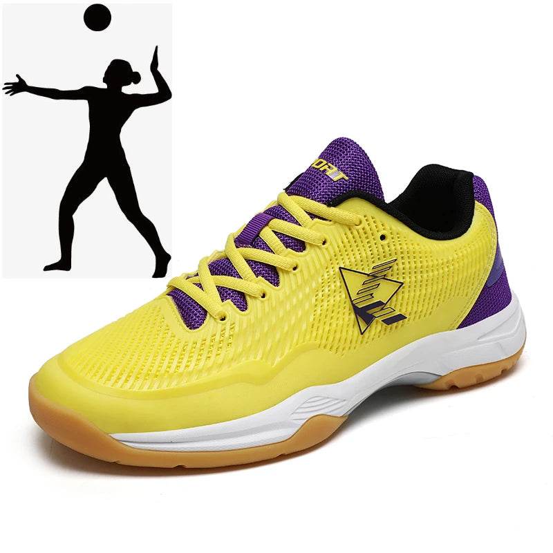 Professional Volleyball Shoes for Men and Women Outdoor Fitness Badminton Tennis Shoes Table Tennis Training Shoes - KICKSTART