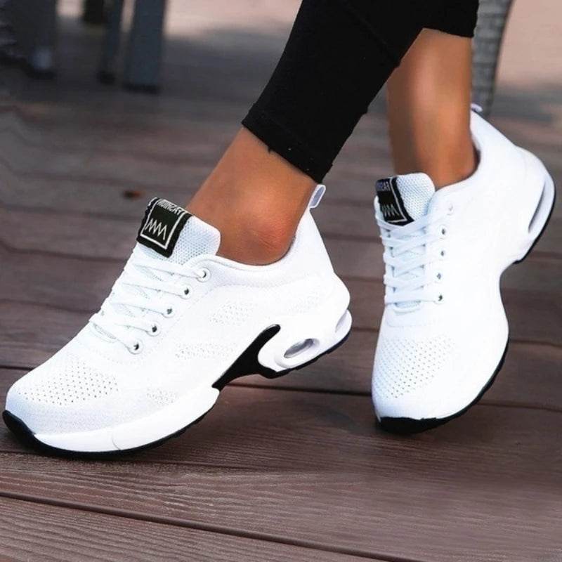 Women Dance Shoes Breathable Mesh Outdoor Light Weight Sports Shoes Casual Walking Sneakers Tenis Feminino Zapatos Mujer - KICKSTART