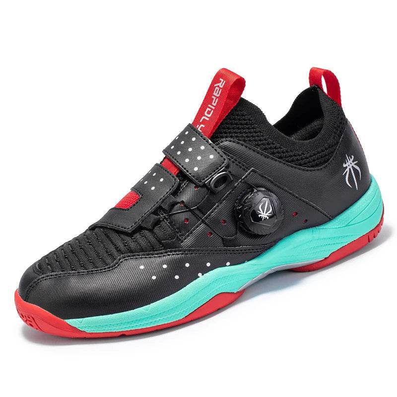 Men Badminton Sport Shoes Quick Lacing Men Volleyball Sneakers Non-slip Women Table Tennis Shoes Outdoor Tennis Footwear A88 - KICKSTART