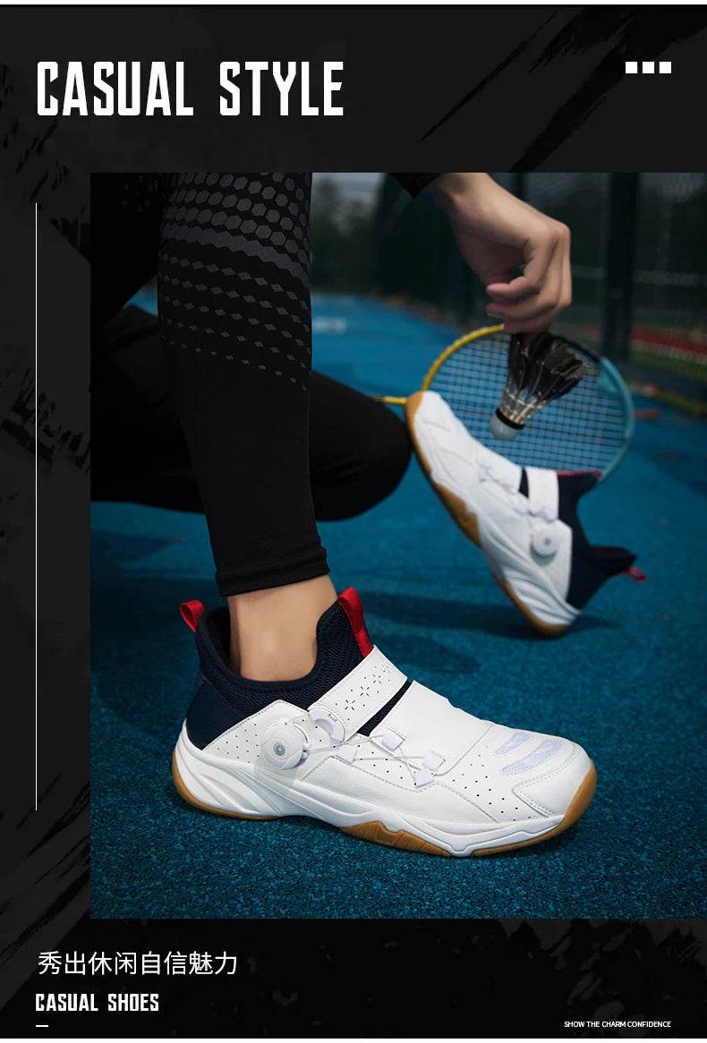 2022 New Volleyball Shoes for Men and Women Comfortable Badminton Training Sports Shoes for Men Tennis Shoes Size 36-46 - KICKSTART