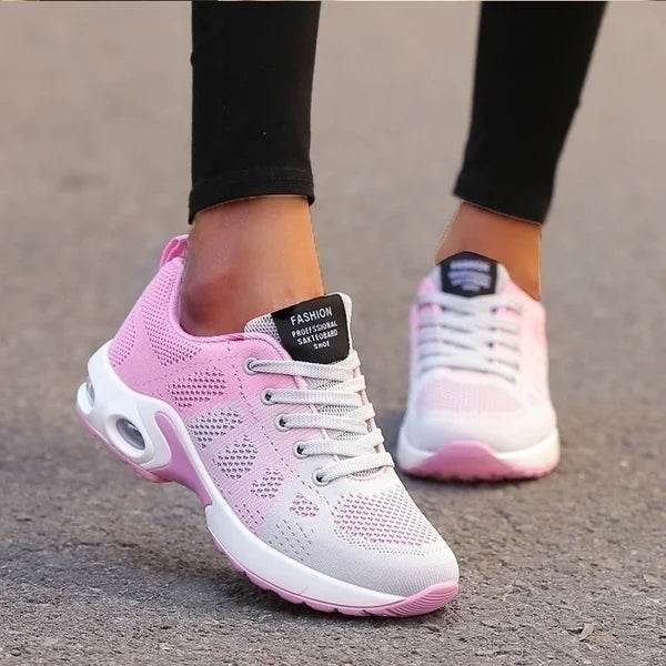 Women Dance Shoes Breathable Mesh Outdoor Light Weight Sports Shoes Casual Walking Sneakers Tenis Feminino Zapatos Mujer - KICKSTART