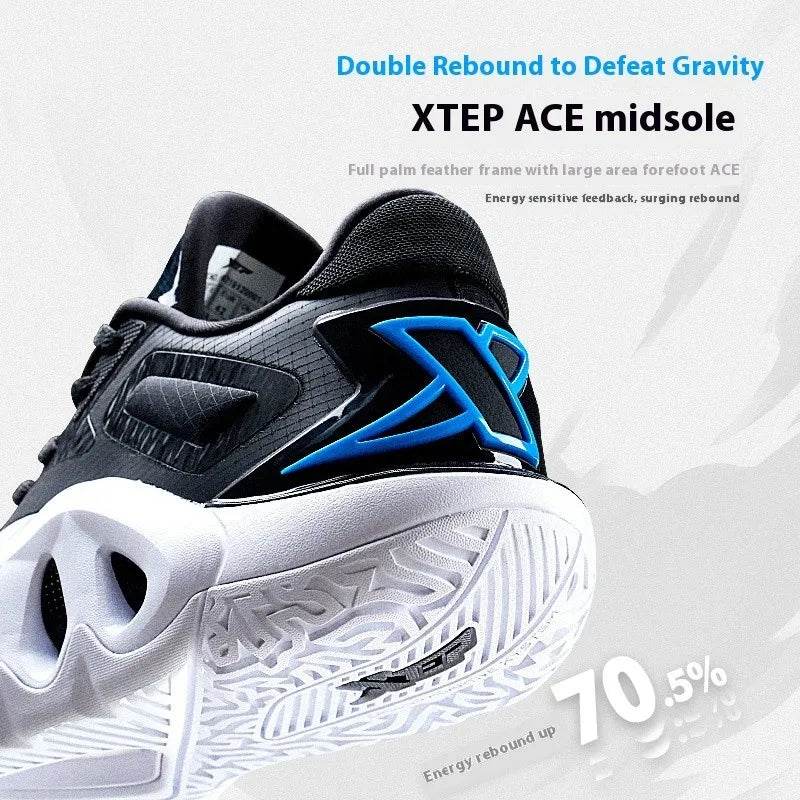 Xtep Devil's claws Basketball Shoes For Men 2024 Autumn Comfortable Sports Shoes Combat Stability Rebound Sneakers 876319120001 - KICKSTART