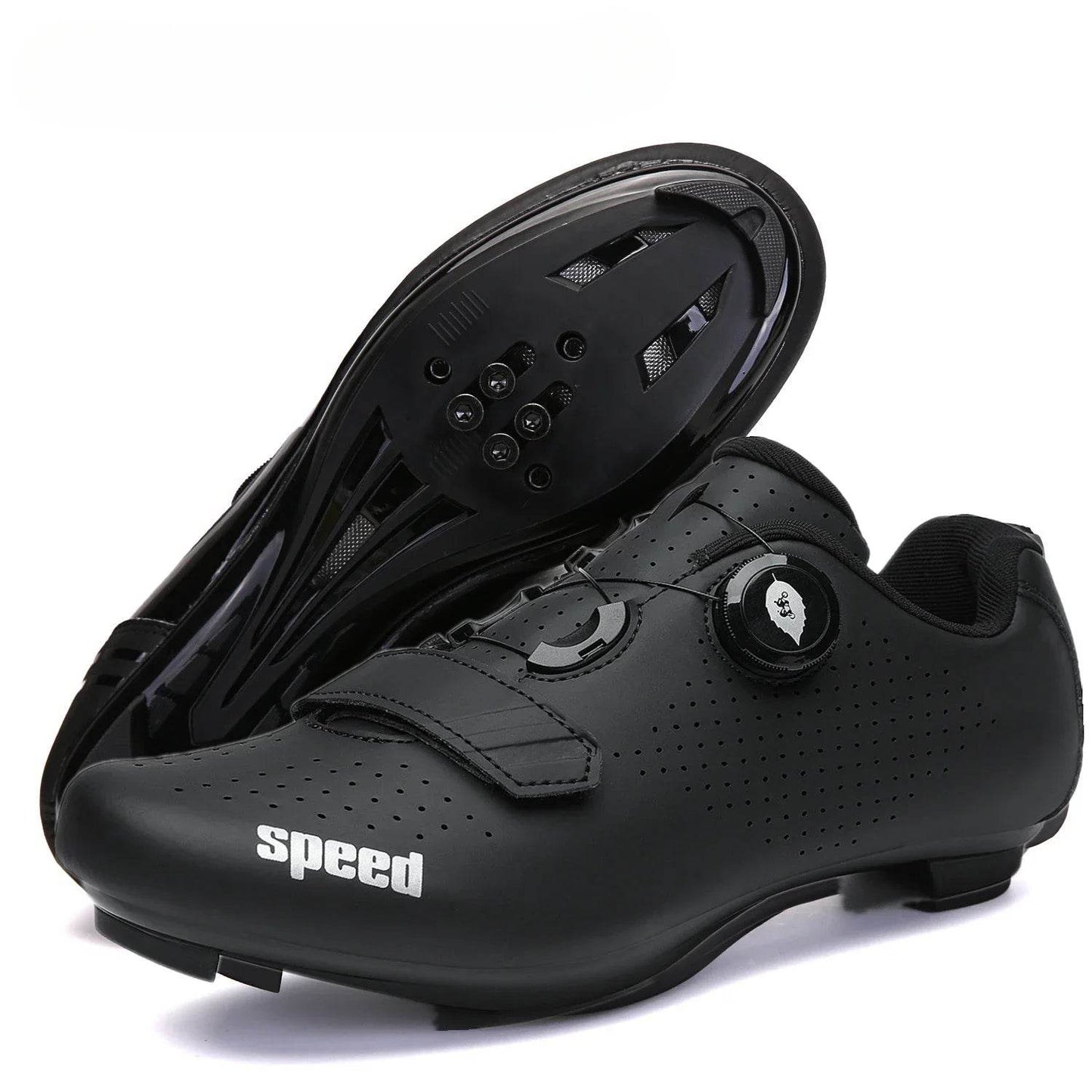 Professional Cycling Shoes Men MTB Self-Locking Outdoor Bicycle Sneakers Racing Road Bike SPD Cleat Shoes Ultralight Sport Shoes - KICKSTART