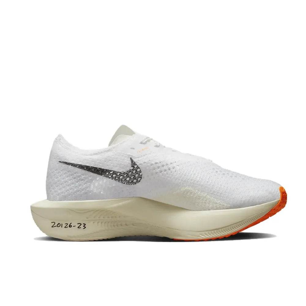 Nike ZoomX Vaporfly Next% 3 Comfortable Lightweight Low Top Running Shoes Marathon Running Shoes Men's and Women's White - KICKSTART