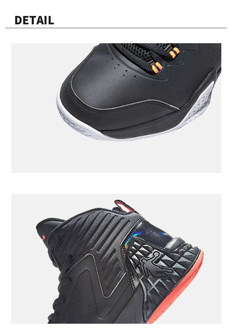 QIAODAN Men' Basketball Shoes 2023 New Anti-Friction Breathable Professional Hard-Wearing Comfortable Male Sneaker XM1590111 - KICKSTART